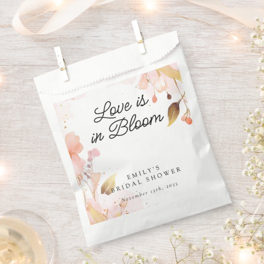 Liefde in het Vrijgezellenfeest Bloom Bedankzakje (Geknipt)