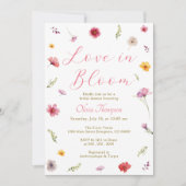 Liefde in het Vrijgezellenfeest Bloom Kaart (Voorkant)