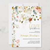 Liefde in het Vrijgezellenfeest Bloom Kaart (Voorkant)