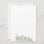 Liefde in het Vrijgezellenfeest Bloom Kaart (Achterkant)