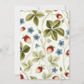 Liefde in het Vrijgezellenfeest Bloom Kaart (Achterkant)