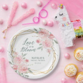 Liefde in het Vrijgezellenfeest Bloom Papieren Bordje (Feest)