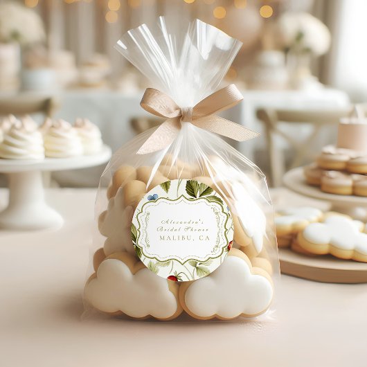 Liefde in het Vrijgezellenfeest Bloom Ronde Sticker