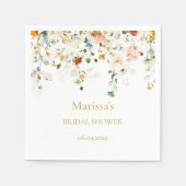 Liefde in het Vrijgezellenfeest Bloom Servet (Voorkant)