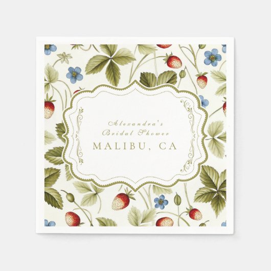 Liefde in het Vrijgezellenfeest Bloom Servet (Voorkant)