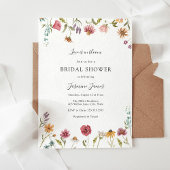 Liefde in het Vrijgezellenfeest Bloom Wildflower Kaart