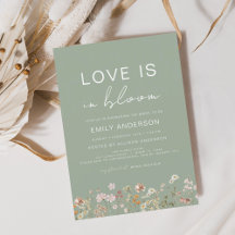 Liefde in het Vrijgezellenfeest Bloom Wildflower