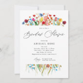 Liefde in het Vrijgezellenfeest Bloom Wildflower S Kaart (Voorkant)