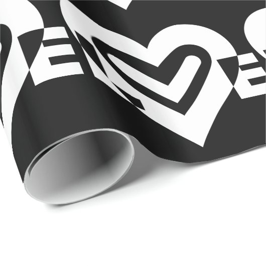 Liefde in het wit cadeaupapier (Rol Hoek)