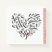 Liefde in je leven notitieboek (Achterkant)