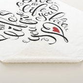 Liefde in je leven sherpa deken (3/4)