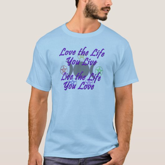 Liefde in je leven t-shirt (Voorkant)