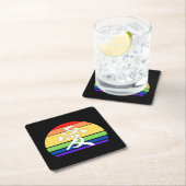 Liefde in Kanji en  zonnebank uit China Kartonnen Onderzetters (Insitu)