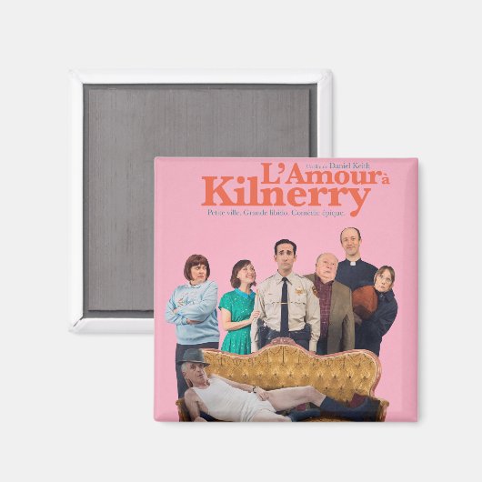 Liefde in Kilnerry (Spaans) Magnet 2"x2" (Voorkant / Achterkant)