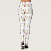 Liefde in kleur leggings (Achterkant)