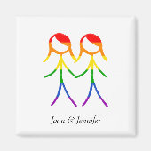 Liefde in kleur magneet (Voorkant)