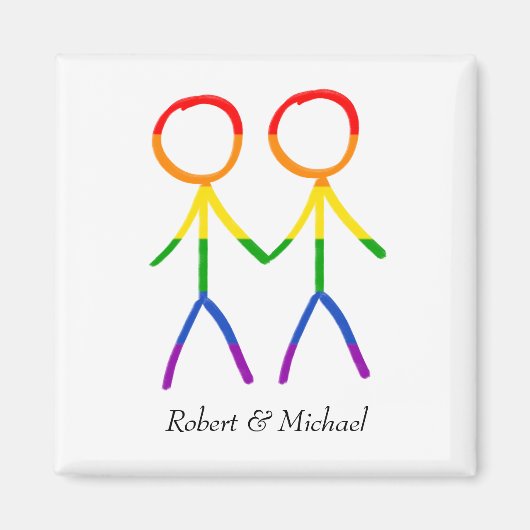 Liefde in kleur magneet (Voorkant)