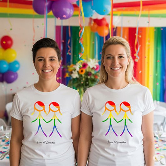 Liefde in kleur t-shirt