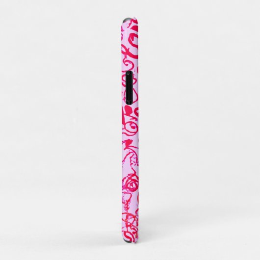 Liefde in Levendig Kleurenpatroon Case-Mate iPhone Case (Achterkant/rechts)