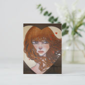 Liefde in mijn geest briefkaart (Staand voorkant)