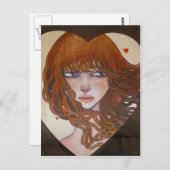 Liefde in mijn geest briefkaart (Voorkant / Achterkant)