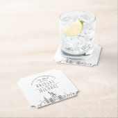 Liefde in New York | City Skyline Welkom Kartonnen Onderzetters (Insitu)