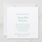 Liefde in om het even welke Groene Aansporing van  Kaart (Achterkant)