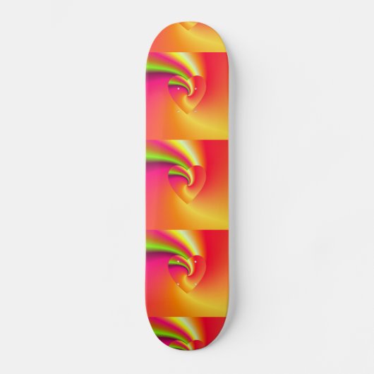 Liefde in onrust - aan het einde van de regenboog skateboard (Voorkant)
