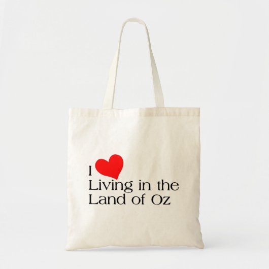 Liefde in Oz tas (Voorkant)