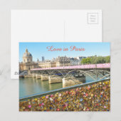 Liefde in Parijs Briefkaart (Voorkant / Achterkant)