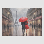 Liefde in Parijs - Decoupage - Tissuepapier (Voorkant)