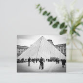 Liefde in Parijs, Louvre Briefkaart (Staand voorkant)