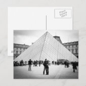 Liefde in Parijs, Louvre Briefkaart (Voorkant / Achterkant)