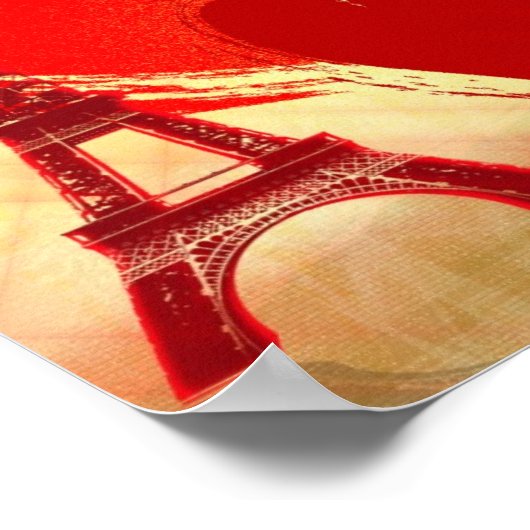 Liefde in Parijs Poster (Hoek)