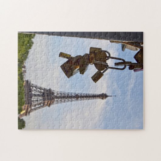 Liefde in Parijs - Puzzle Legpuzzel (Horizontaal)