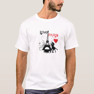 Liefde in Parijs T-shirt