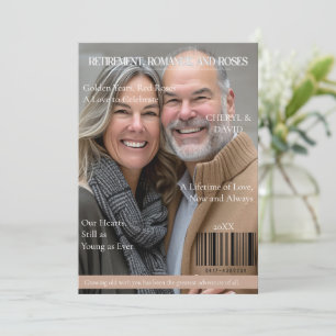 Liefde in Pensioen Tijdschrift Cover Romance Kaart