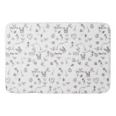 Liefde in Peris Bohemian Chic Floral Boho Girl Badmat (Voorkant)