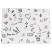 Liefde in Peris Bohemian Chic Floral Boho Girl Groot Cadeauzakje (Voorkant)