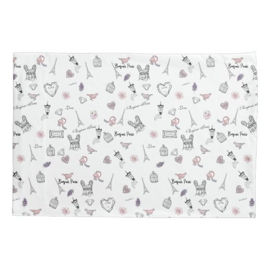 Liefde in Peris Bohemian Chic Floral Boho Girl Kussensloop (Achterkant)