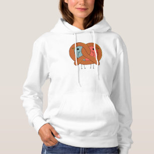 Liefde in Pretzel Hoodie