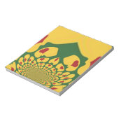 Liefde in Rasta Kleuren: Reggae Hearts Notitieblok (Linkerzijde)