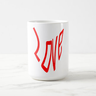 Liefde in Rode Letters Koffiemok