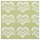 Liefde in Sage Green Stof (Swatch)