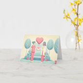 Liefde in scrubs kaart (Gele Bloem)