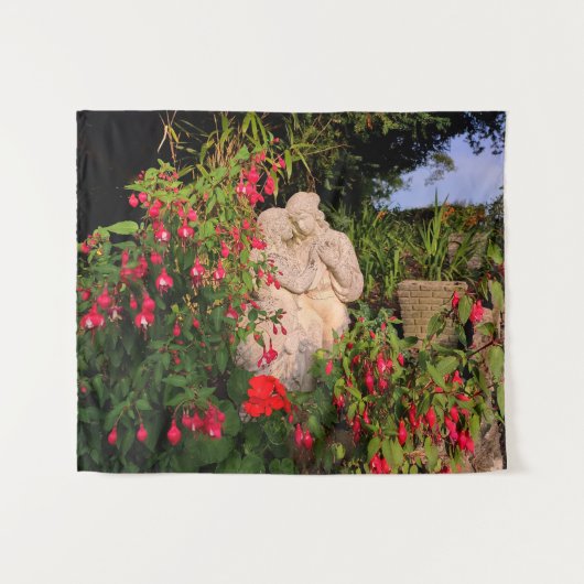 Liefde in steen wandkleed (Voorkant (horizontaal))