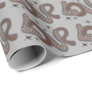 Liefde in stijl van de jaren '60 cadeaupapier