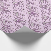 Liefde in stijl van de jaren '60 cadeaupapier (Hoek)