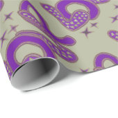 Liefde in stijl van de jaren '60 cadeaupapier (Rol Hoek)