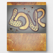 Liefde in stijl van de jaren '60 fotoplaat (Voorkant)